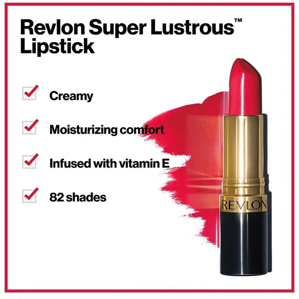 Revlon Ruby Attitude Super Lustrous Lipstick
